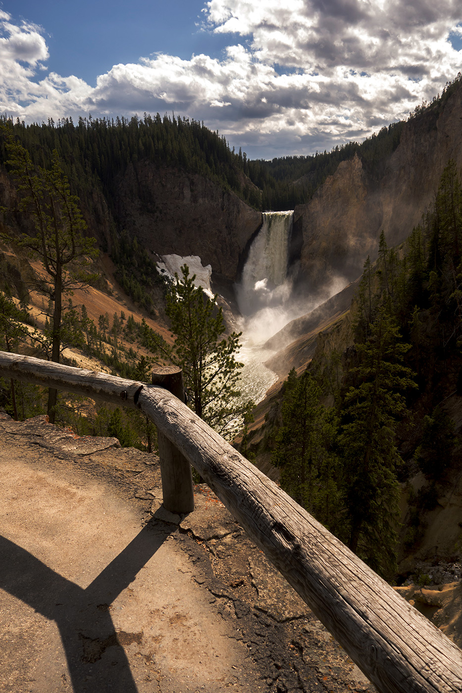 Yellowstone National Park - Lower Falls Platform (2014)